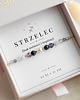 bransoletki na sznurku Strzelec z Perłą Bransoletka Znak Zodiaku Perła  Zodiak dla Strzelca