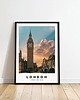 plakaty PLAKAT travel poster Londyn zdjęcie personalizacja prezent dla niej
