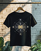 t-shirty męskie Koszulka - Święta geometria - Ćmy z gwiezdnym ornamentem