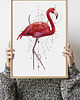 plakaty Plakat Flamingo