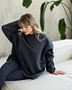 bluza bez kaptura damska Bluza Biggie Zgaszony Granat