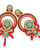 kolczyki soutache Jesienne boho kolczyki 4