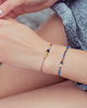 bransoletki z kamieni naturalnych Bransoletka Zodiac Strzelec Szafir Topaz Lapis Lazuli Żółty Opal