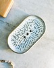 mydelniczki Ceramiczna Mydelniczka - mroźna biel