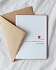 kartki scrapbooking Jesteś moim ulubionym człowiekiem