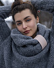 swetry damskie  Sweter Boucle Szary