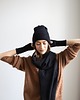 czapki damskie Czapka Merino & cashmere czarna