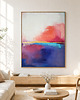 obrazy SOFT LIGHT Ręcznie malowany obraz ze złotem 70x100 cm