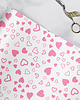 akcesoria różne papier do pakowania -  Pink hearts- P-082w