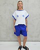 t-shirt damskie Bawełniany bezrękawnik z nadrukiem - Blue shells