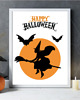 grafiki i ilustracje PLAKAT dekoracja Halloween vintage