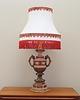 lampy stołowe Lampa ceramiczna, duński design, lata 70, produkcja: Dania