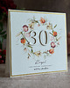 kartki scrapbooking Personalizowana kartka na 30 urodziny, BH 65