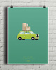plakaty Mr. Bean - British Mini - plakat 50x70 cm