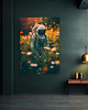 plakaty Kosmiczny spokój - Plakat - Druk - Astronauta, Abstrakcja, Surrealizm, Loft #2