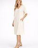sukienki midi damskie Sukienka ,,ELLISON "  Ecru