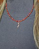 komplet biżuterii Dla kochającej jamniki Komplet wisiorek i bransoletka miły prezent handmade