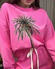 bluza bez kaptura damska Bawełniana bluza PALMA