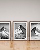 plakaty PLAKATY góry galeria ścienna czarno białe