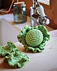 zabawki - inne Warzywa szydełkowe - sałata na szydełku, eko
