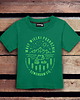t-shirty dla chłopców Koszulka dziecięca MAŁY WIELKI PODRÓŻNIK zielona - 3-4 lata
