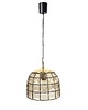 lampy wiszące Lampa wisząca Limburg Glashutte, lata 70.
