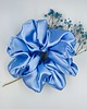 gumki do włosów Scrunchie satyna baby blue