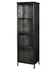 regały i półki Witryna loftowa Loft, 52x40x178,5, metal, szkło