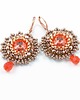 kolczyki swarovski Kolczyki Swarovski Drop of color Padparadscha