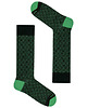 skarpetki męskie Wełniane skarpetki merino - Wełniana 60m4 (green)