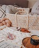 poduszki z łuską Poduszka Supeł Relax  z łuską gryki latte