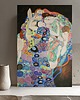 obrazy Duży Obraz ręcznie malowany olejny Gustav Klimt dziewica reprodukcja