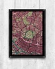 plakaty Plakat Tokyo - plan miasta