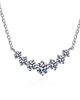 srebrne naszyjniki Naszyjnik srebrny Moissanite 1.1ct 925