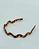 opaski do włosów Opaska Wavy w kolorze Light Tortoise