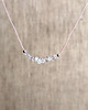 naszyjniki - inne Diament Herkimer - delikatny naszyjnik