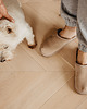 buty męskie Miękkie stylowe męskie kapcie ze skóry Vanuba