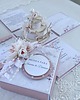 zaproszenia i kartki na ślub Elegancki kartka ślubna personalizowana z niespodzianką