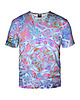t-shirt damskie Damski T-shirt DR.CROW Pastel Rococco
