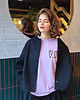 bluza bez kaptura damska Bluza Orchidea Heart