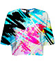 t-shirt damskie DR.CROW T-shirt Krótki CROP Scribbles