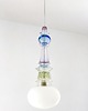 lampy wiszące Designerska lampa szklana retro vintage