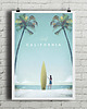 plakaty Kalifornia - vintage plakat