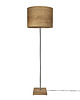 lampy podłogowe Lampa podłogowa LEEA - SILVER OAK.  Abażur fornir  dąb.