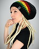 czapki damskie DreadLove Rasta 03 - CZARNA