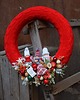 wianki bożonarodzeniowe Czerwony Wianek - Przyjaciele