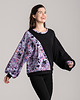 bluza bez kaptura damska Bluza z szerokim rękawem