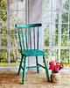 krzesła Krzesło turkusowe shabby chic, patyczak