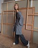 marynarki damskie LEEWAY kimono gray