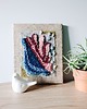 obrazy Obrazek punch needle "Miniatura morska" OD RĘKI